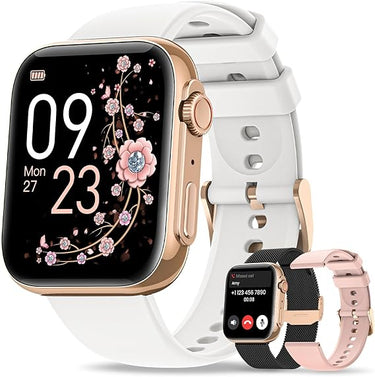 AIMIUVEI Reloj Inteligente Mujer con Llamadas, 1.85